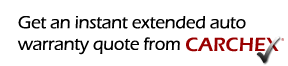 Get an instant quote on your extended auto warranty from CARCHEX